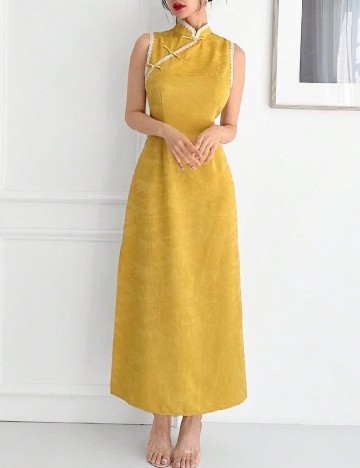 Rochie lunga SHEIN, galben