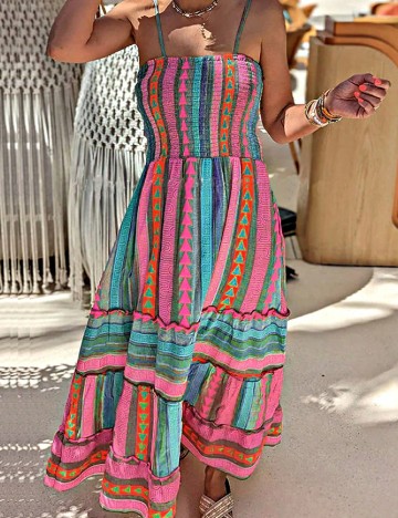 Rochie medie SHEIN, mix culori