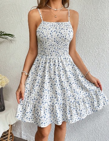 Rochie scurta SHEIN, alb