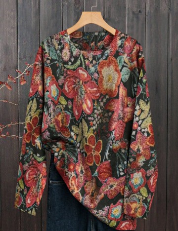 Bluza SHEIN CURVE, mix culori