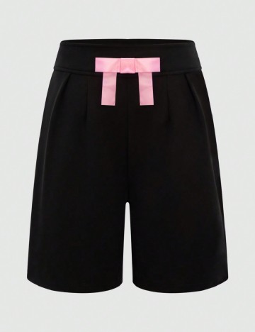 Pantaloni scurti SHEIN, negru