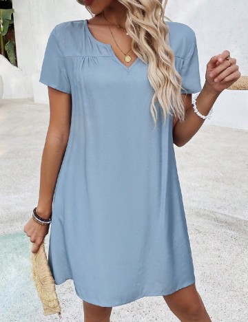 Rochie scurta SHEIN, albastru