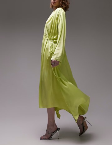 Rochie lunga Top Shop, verde