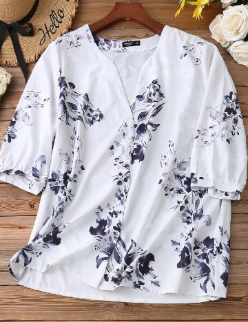 Camasa SHEIN CURVE, alb