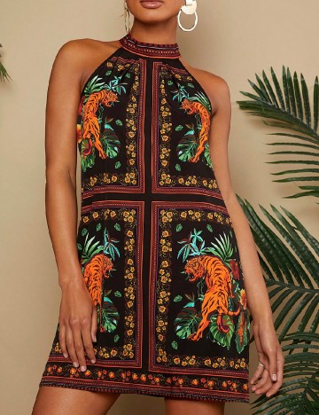 Rochie scurta SHEIN, mix culori