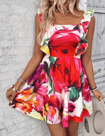 Salopeta SHEIN, mix culori