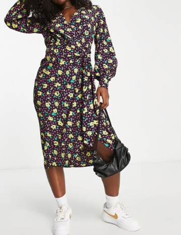 Rochie medie Glamorous, negru