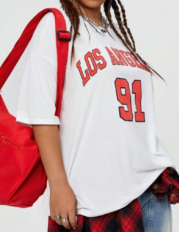 Tricou SHEIN CURVE, alb