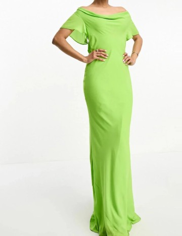 Rochie lunga ASOS, verde