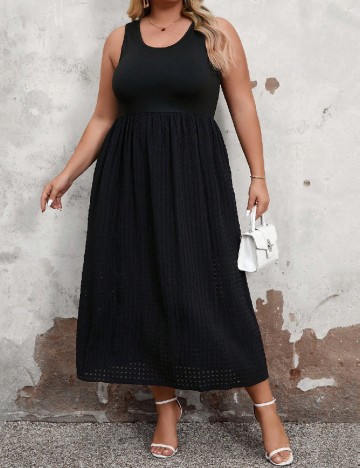 Rochie lunga SHEIN CURVE, negru