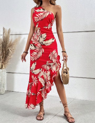 Rochie lunga SHEIN, rosu