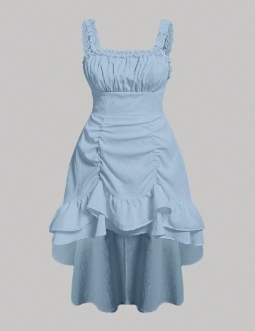 Rochie scurta SHEIN CURVE, albastru