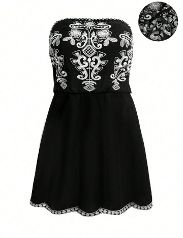 Rochie scurta SHEIN CURVE, negru