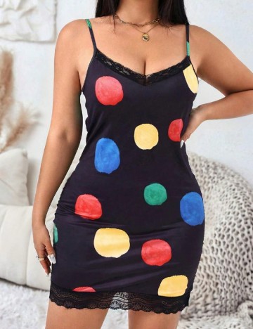 Rochie scurta SHEIN CURVE, mix culori