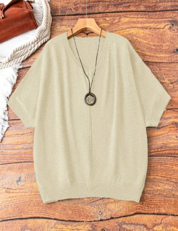 Bluza SHEIN CURVE, galben