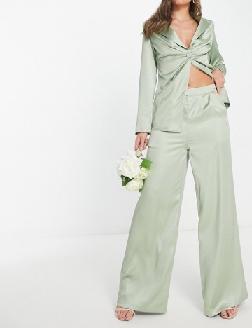 Pantaloni extro&vert, verde