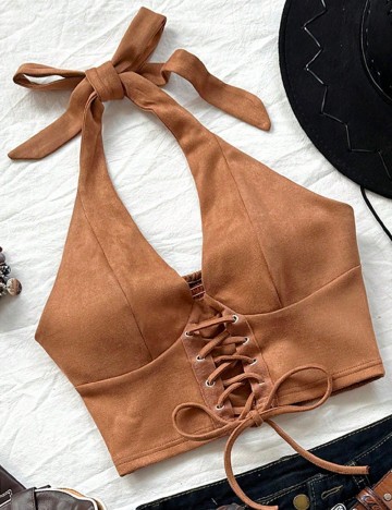 Top SHEIN CURVE, maro