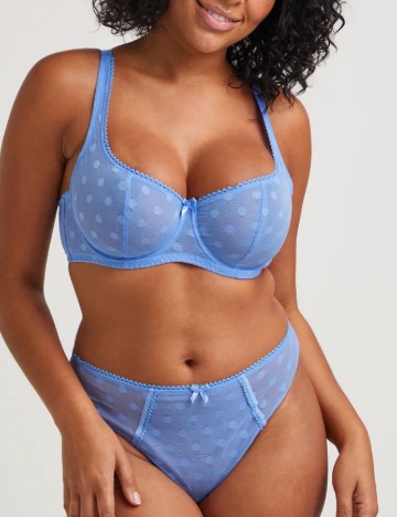 Chiloti Ivory Rose Curve, albastru