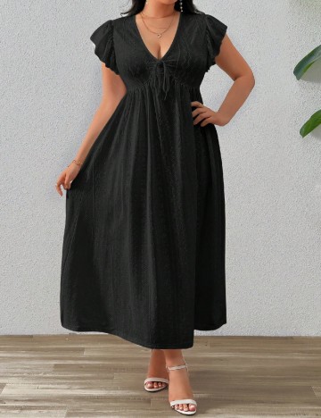 Rochie lunga SHEIN CURVE, negru