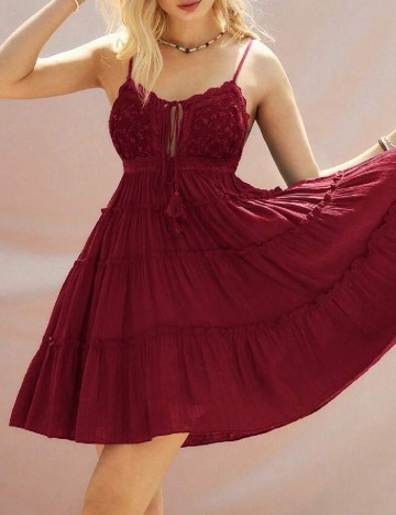 Rochie scurta SHEIN, rosu