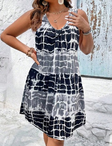 Rochie scurta SHEIN CURVE, mix culori