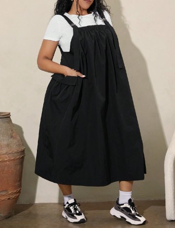 Rochie medie SHEIN CURVE, negru