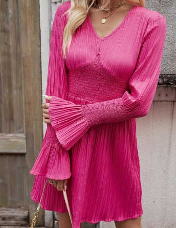 Rochie scurta SHEIN, roz