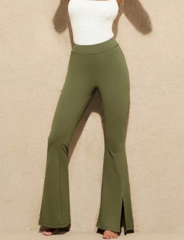 Pantaloni SHEIN, verde