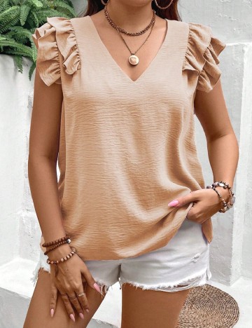 Bluza SHEIN CURVE, crem