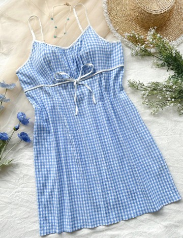 Rochie scurta SHEIN CURVE, albastru