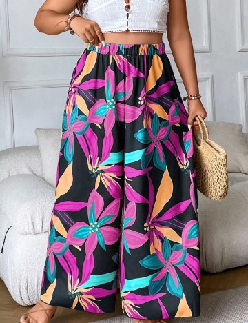 Pantaloni SHEIN CURVE, negru