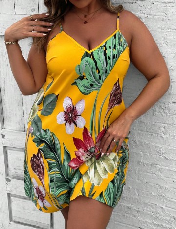 Rochie scurta SHEIN CURVE, mix culori