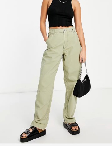 Pantaloni ASOS, verde