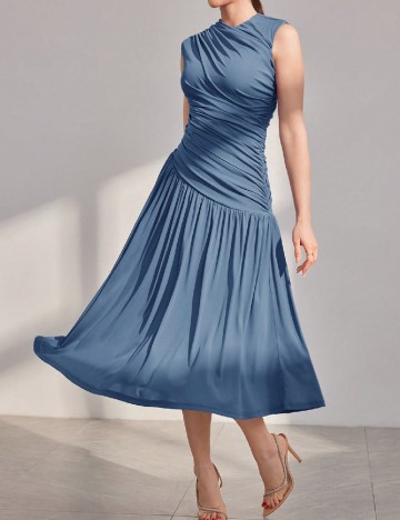 Rochie medie SHEIN, albastru