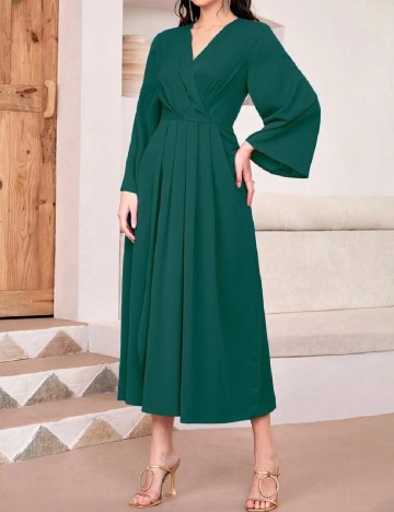 Rochie medie SHEIN, verde