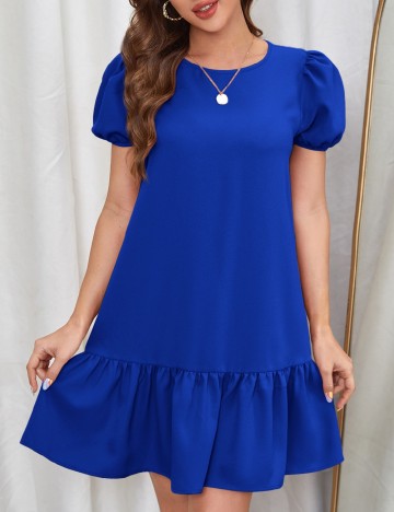 Rochie scurta SHEIN, albastru