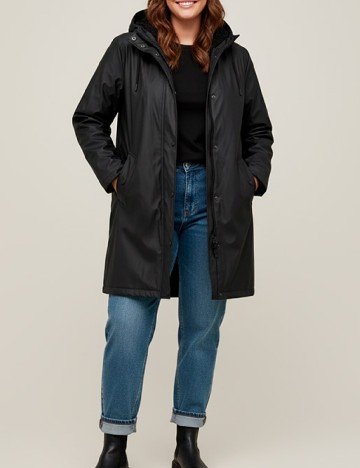 Geaca Only Carmakoma, negru