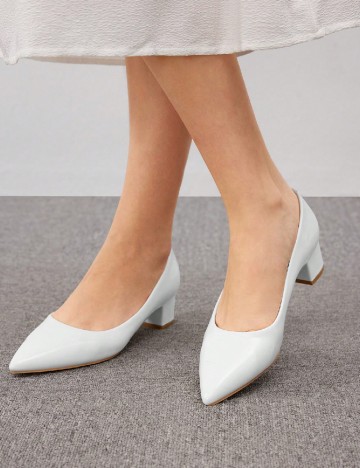 Pantofi SHEIN, alb