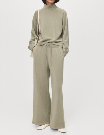 Pantaloni Mango, verde