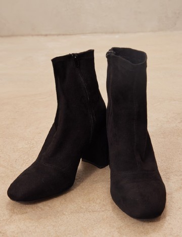 Botine PrettyLittleThing, negru