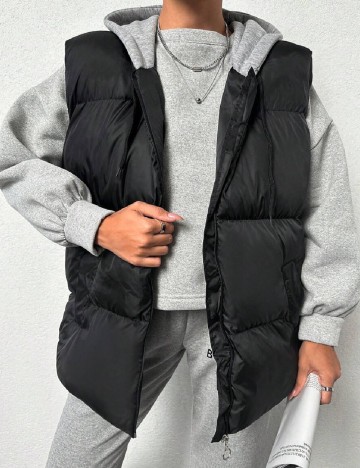 Vesta oversize Noa&Noa, negru