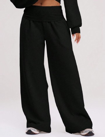 Pantaloni Musera, negru