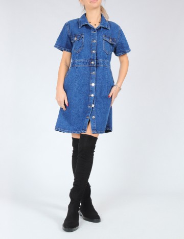 Cizme Stradivarius, negru