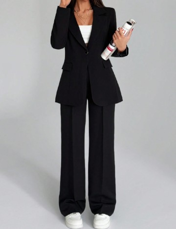 Costum SHEIN, negru