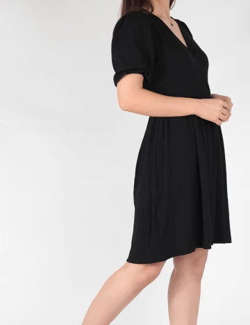 Rochie scurta Object, negru, XS Negru