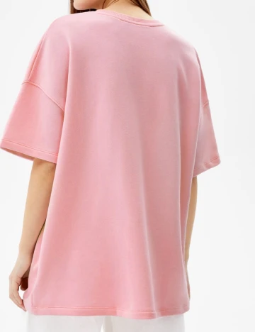 Tricou Bershka, roz, M