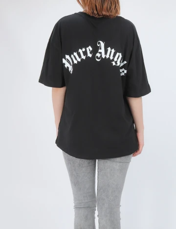 Tricou SHEIN, negru, S