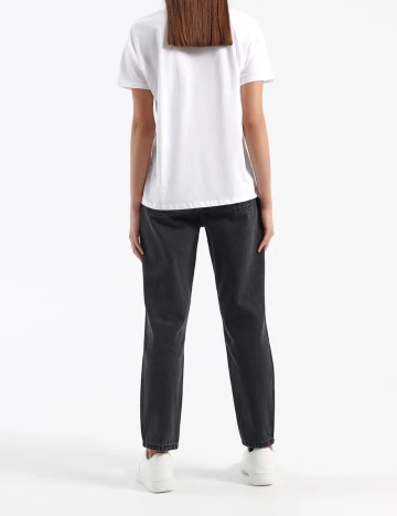 Tricou House Brand, alb, M