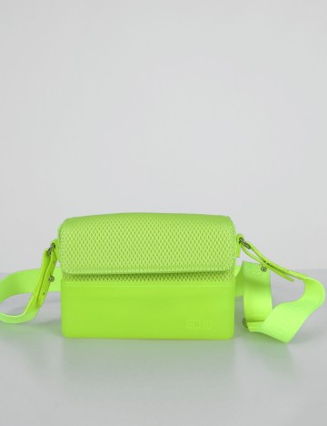 
						Geanta GCDS, verde neon