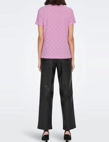 Tricou Jacqueline de Yong, roz Roz